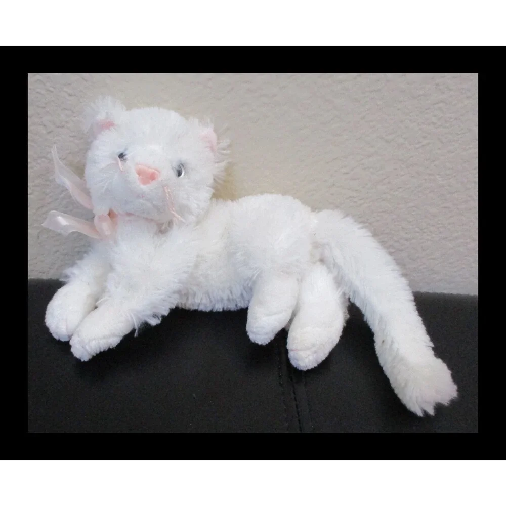 Ty Beanie Baby Biance The White Cat NO TAG